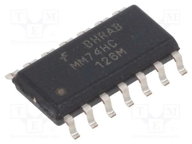 Ic: Digital; Amort.,Não Invertível; Ch: 4; Smd; So14; Hc; 2÷6vdc