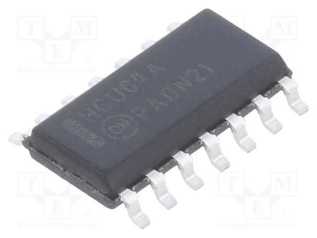 Ic: Digital; Hex,Inversor; Not; Ch: 6; In: 1; Cmos; Smd; Soic14; Hcu