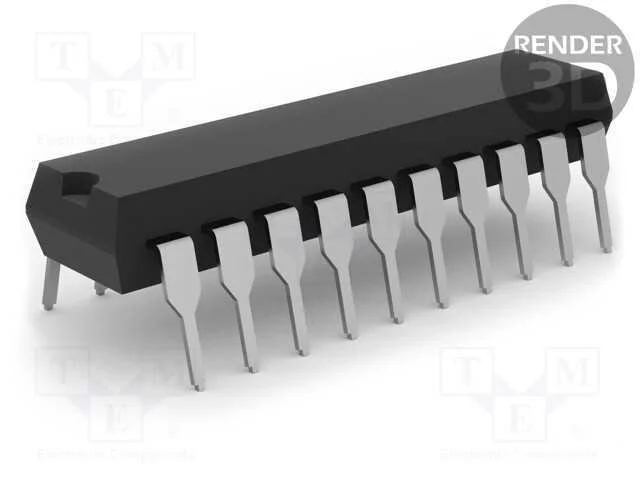 IC: micro controladores, DIP20, 256BSRAM,4kBFLASH.