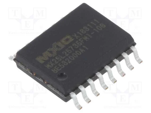 IC: memória FLASH, 512MbFLASH, SPI, 104MHz, 2,7÷3.