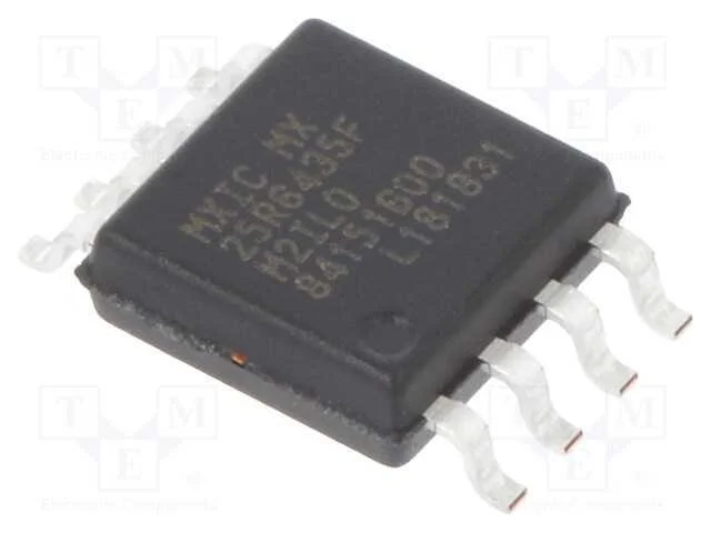 IC: memória FLASH, 64MbFLASH, 80MHz, 1,65÷3,6V, S.