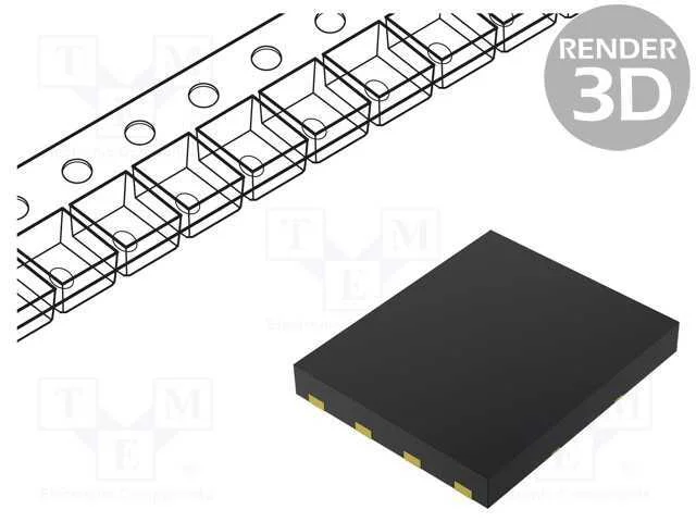 IC: memória FLASH, 64MbFLASH, QPI,SPI, 8Mx8bit, 1.