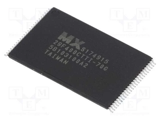 IC: memória FLASH, 4MbFLASH, 70ns, TSOP48, parale.