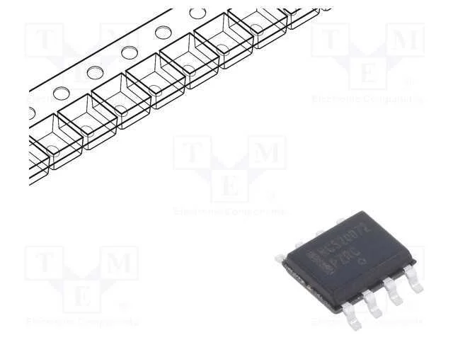 IC: amplificador operacional, 3MHz, Ch: 2, SO8, r.