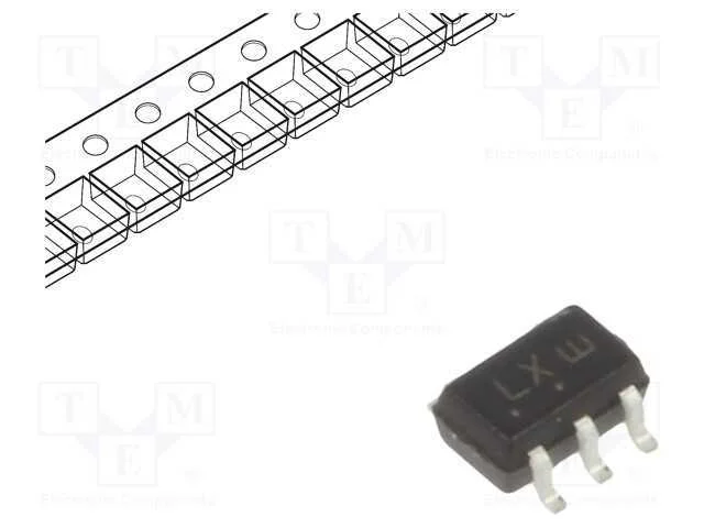 Ic: Digital; Amort.,Não Invertível; Ch: 1; Smd; Sc88a; 1,65÷5,5vdc