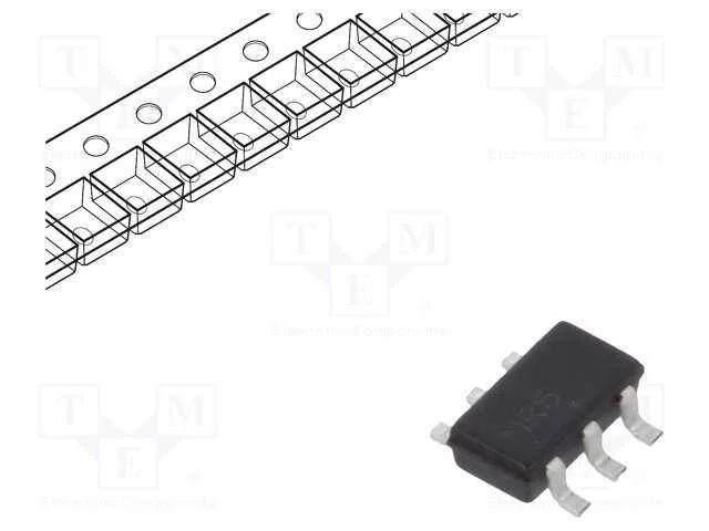 Ic: Digital; Amort.,Não Invertível; Ch: 2; Smd; Tsop6; 1,65÷5,5vdc