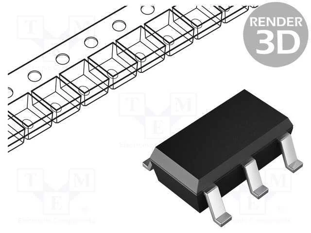 Ic: Comutador Analógico; Ch: 1; Saídas: 1; Tssop5; 2÷5,5vdc; 40ua