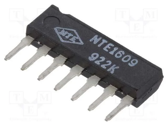 IC: circuito periférico, relógio RC, SIP7, 18VDC,.