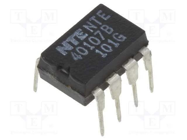 Ic: Digital; Nand; Ch: 2; In: 2; Cmos; Tht; Dip8; 3&divide;18vdc; -55&divide;125&deg;c