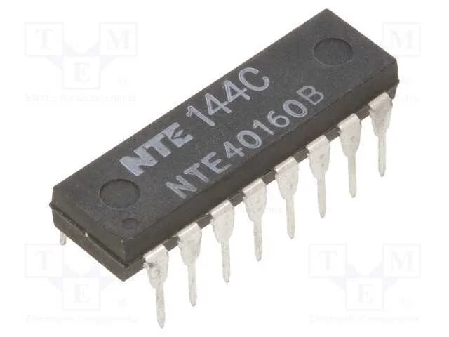 Ic: Digital; 4bit,Contador Ded&eacute;cadas,Sincronizado; Cmos; Tht