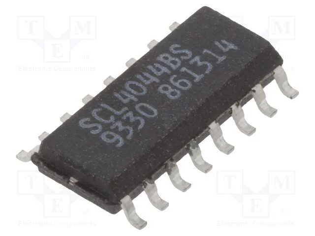 Ic: Digital; Fecho Rs; Ch: 4; In: 2; Cmos; 3&divide;18vdc; Smd; So16; 120ua