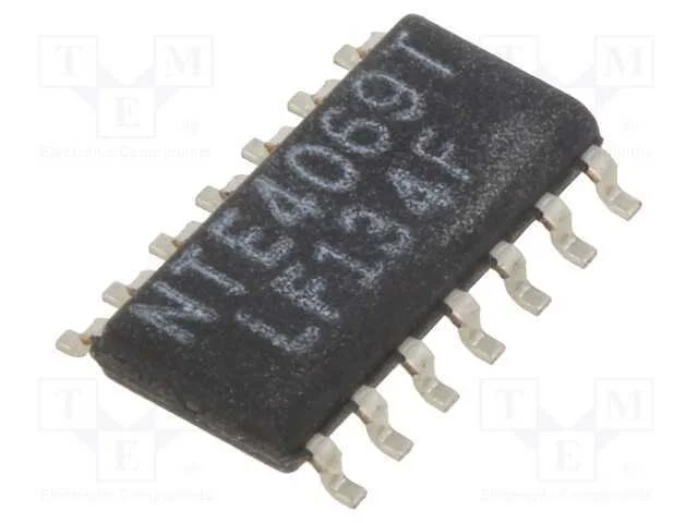 Ic: Digital; Not; Ch: 6; Cmos; Smd; So14; 3&divide;18vdc; -55&divide;125&deg;c; 30ua