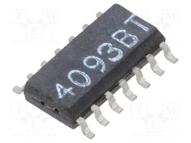 Ic: Digital; Nand; Ch: 4; In: 2; Cmos; Smd; So14; 3&divide;18vdc; -55&divide;125&deg;c