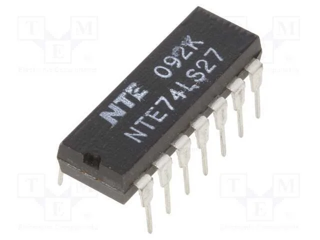 Ic: Digital; Nor; Ch: 3; In: 3; Ttl; Tht; Dip14