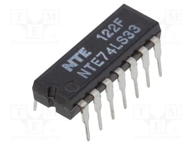 Ic: Digital; Nor; Ch: 4; In: 2; Ttl; Tht; Dip14; Out: Coletor Aberto