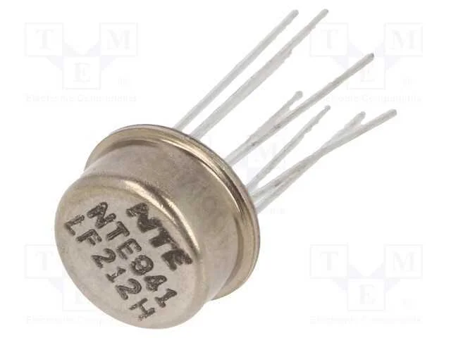 IC: amplificador operacional, Ch: 1, TO5, ±18VDC