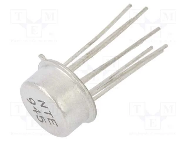 IC: amplificador operacional, Ch: 1, TO5, ±20VDC