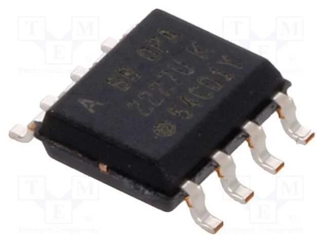 IC: amplificador operacional, 8MHz, Ch: 2, SO8, t.