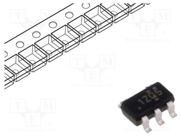 IC: amplificador operacional, 70MHz, Ch: 1, SOT23.