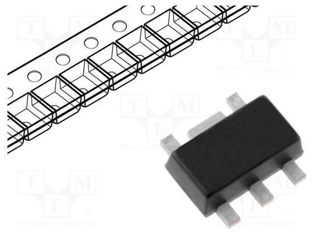 IC: driver, Conversor DC/DC,controlador LED, 1A, .