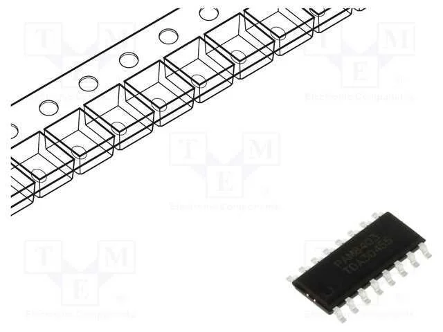 IC: amplificador &aacute;udio, Psai: 3W, Ch: 2, Classe a.