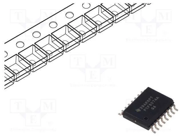 IC: interface, extens&atilde;o I/O, 2,5&divide;6VDC, I2C,SMBus,.