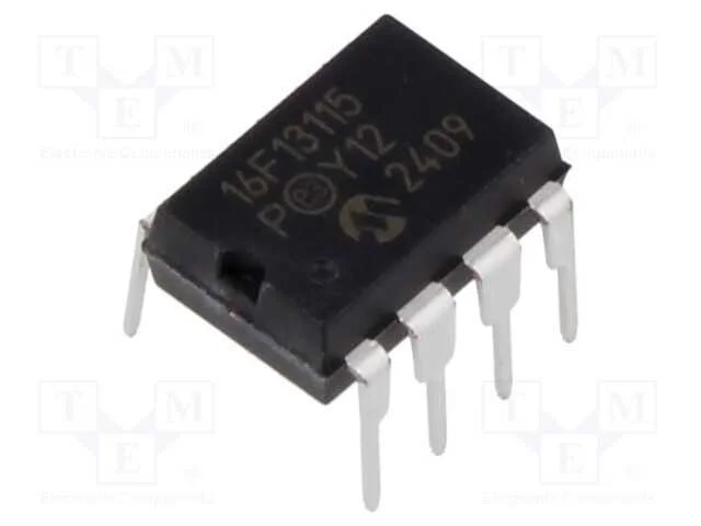 IC: microcontrolador PIC, 32MHz, EUSART,GPIO,I2C,.
