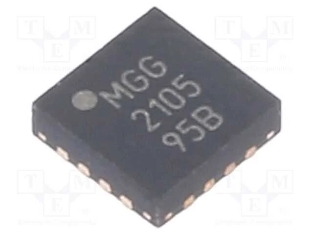 IC: microcontrolador PIC, 14kB, 32MHz, 1,8&divide;5,5VDC.