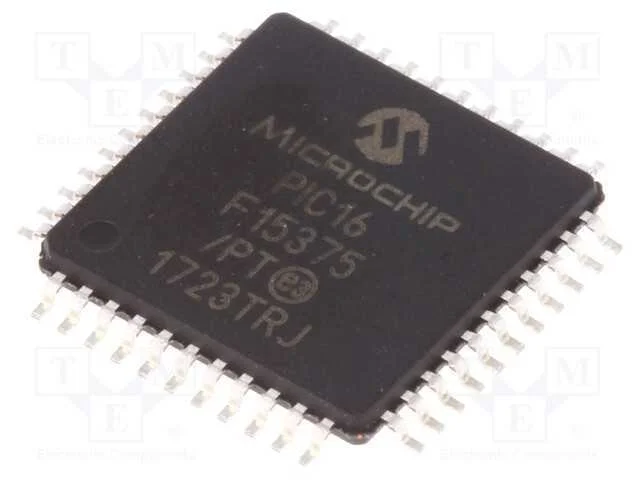 IC: microcontrolador PIC, 14kB, 32MHz, 2,3&divide;5,5VDC.