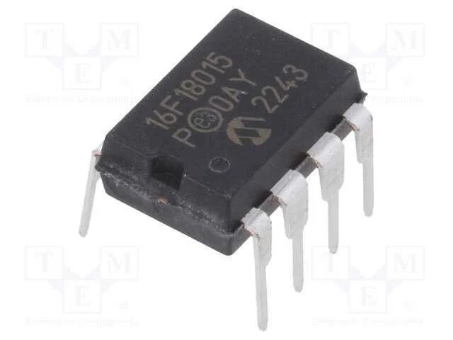 IC: microcontrolador PIC, 14kB, ADC,DAC,EUSART,I2.