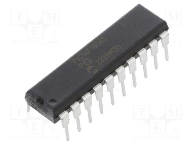 IC: microcontrolador PIC, 14kB, 32MHz, 1,8&divide;5,5VDC.