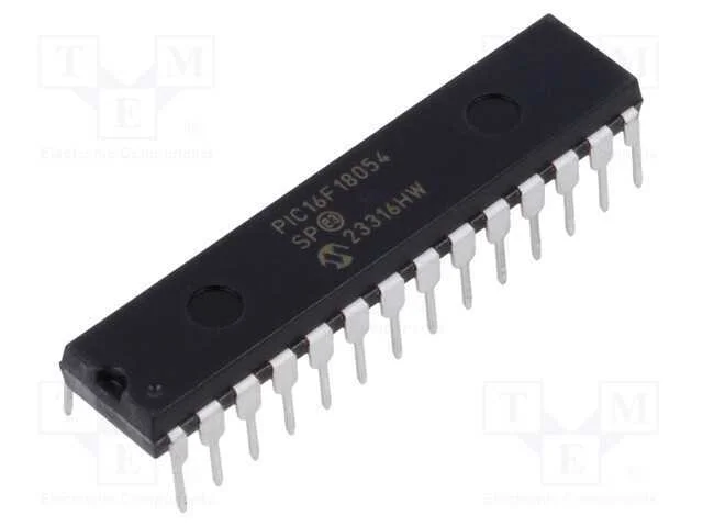 IC: microcontrolador PIC, 7kB, 32MHz, 1,8&divide;5,5VDC,.