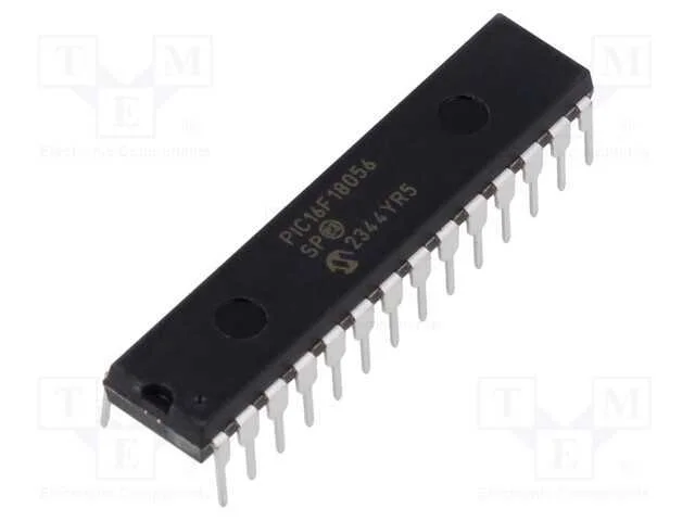 IC: microcontrolador PIC, 28kB, 32MHz, 1,8&divide;5,5VDC.