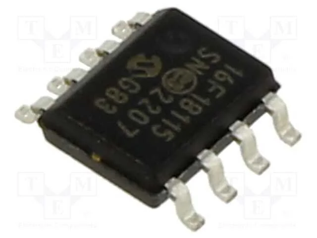 IC: microcontrolador PIC, 14kB, 32MHz, 1,8&divide;5,5VDC.