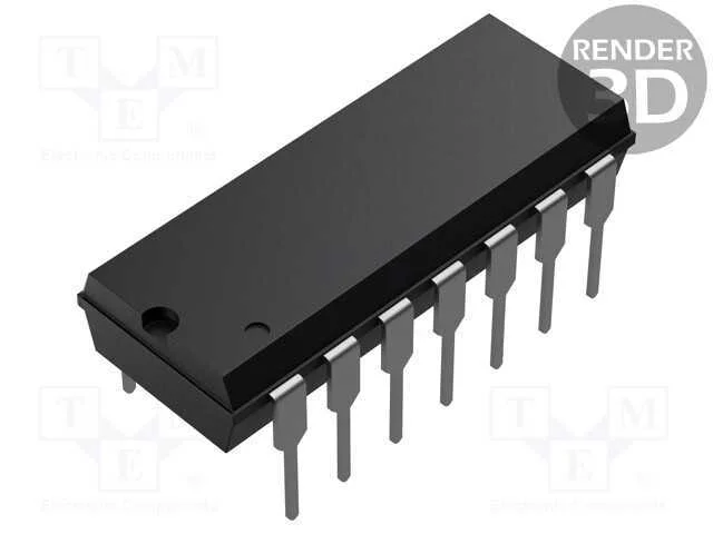 IC: microcontrolador PIC, 28kB, ADC,DAC,EUSART,I2.