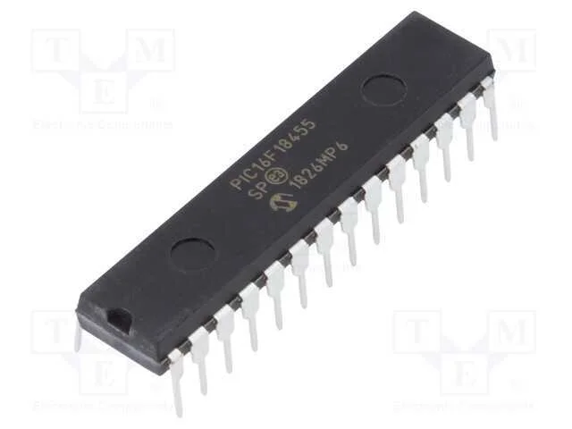 IC: microcontrolador PIC, 14kB, 32MHz, 2,3&divide;5,5VDC.