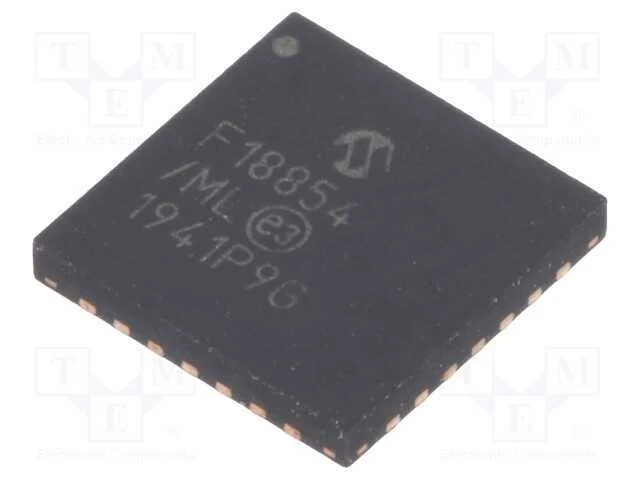IC: microcontrolador PIC, 7kB, 32MHz, 2,3&divide;5,5VDC,.