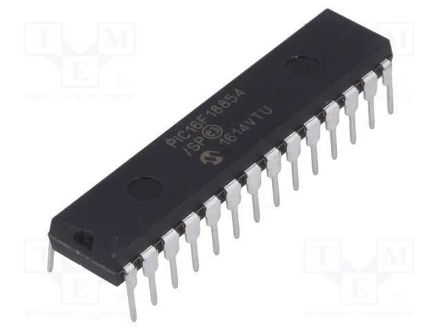 IC: microcontrolador PIC, 7kB, 32MHz, 2,3&divide;5,5VDC,.