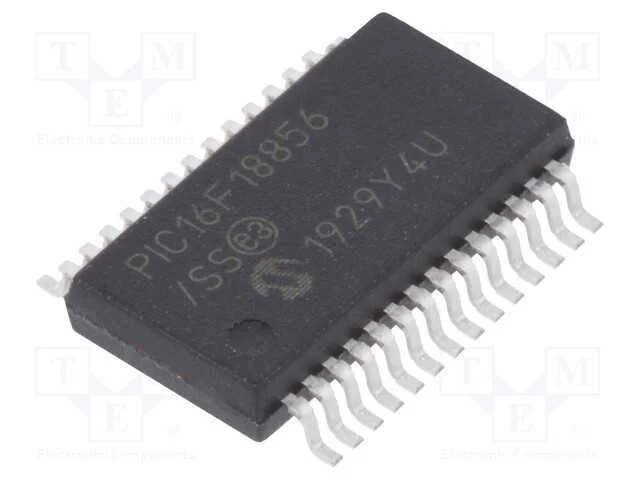 IC: microcontrolador PIC, 28kB, 32MHz, 2,3&divide;5,5VDC.