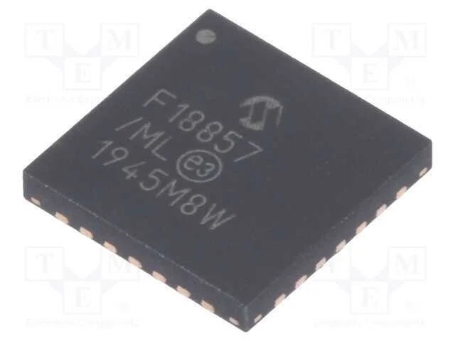 IC: microcontrolador PIC, 56kB, 32MHz, 2,3&divide;5,5VDC.