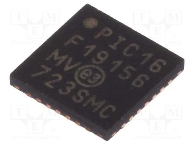 IC: microcontrolador PIC, 28kB, 32MHz, I2C,SPI,UA.