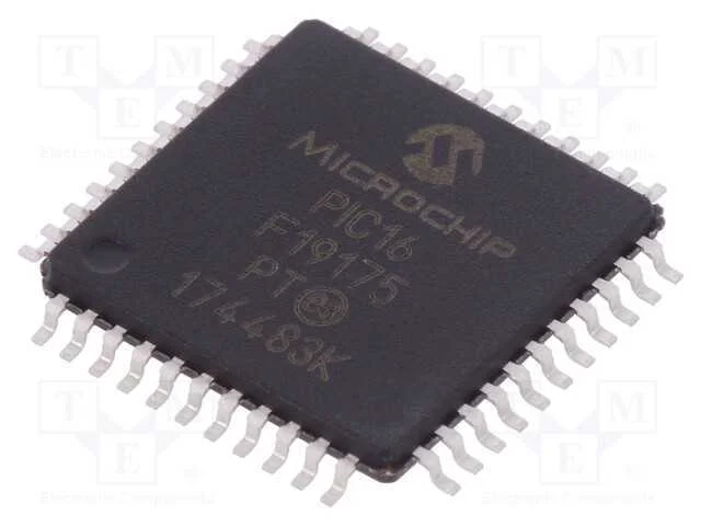 IC: microcontrolador PIC, 14kB, 32MHz, I2C,SPI,UA.