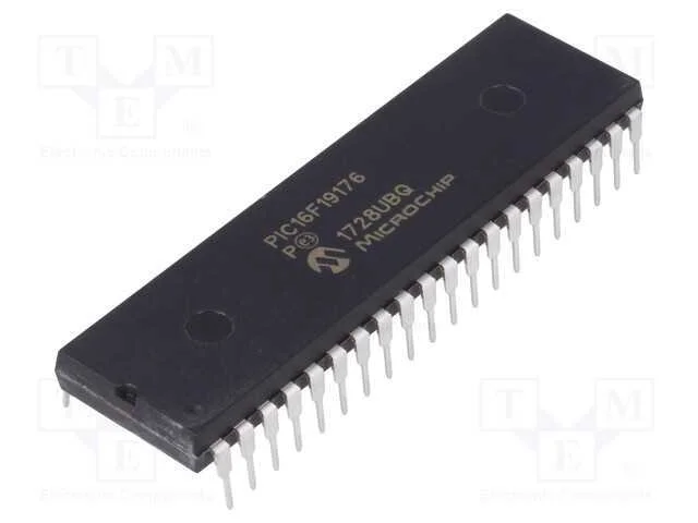 IC: microcontrolador PIC, 28kB, 32MHz, I2C,SPI,UA.