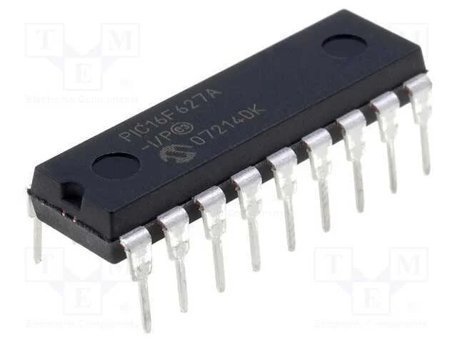 IC: microcontrolador PIC, 1,75kB, 20MHz, A/E/USAR.
