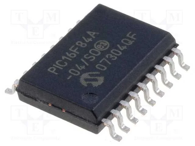 IC: microcontrolador PIC, 1,75kB, 4MHz, ICSP, 4&divide;5.