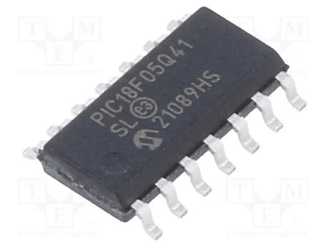 IC: microcontrolador PIC, 32kB, 64MHz, I2C,SPI x2.