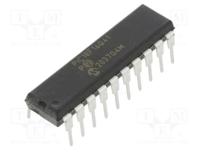 IC: microcontrolador PIC, 64MHz, I2C,SPI x2,UART .
