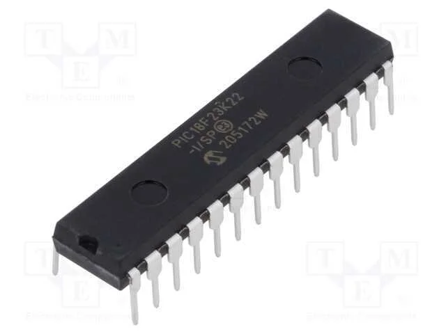 IC: microcontrolador PIC, 64MHz, 2,3&divide;5,5VDC, THT,.