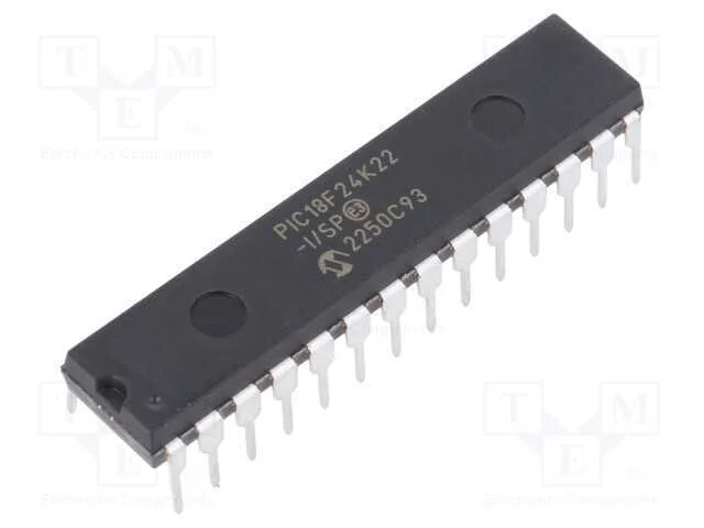 IC: microcontrolador PIC, 64MHz, 2,3&divide;5,5VDC, THT,.