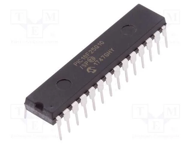 IC: microcontrolador PIC, 32kB, 64MHz, I2C,LIN,SP.